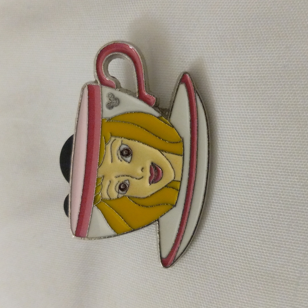 5/$25 Sleeping Beauty Princess Aurora Teacup Series Hidden Mickey Pin